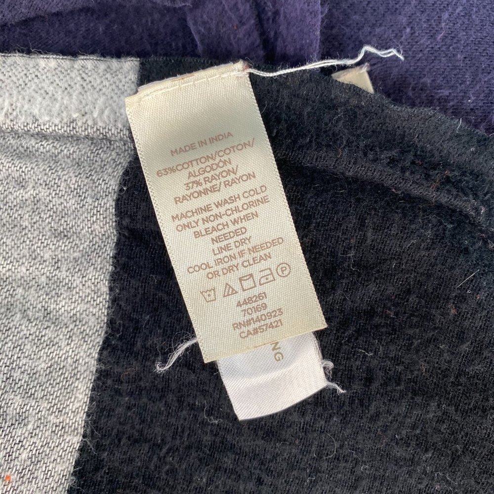 LOFT Open Front Duster Poncho Sweater - Picture 7 of 7
